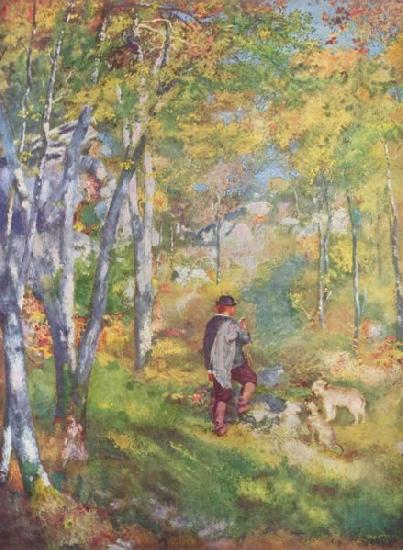 Pierre-Auguste Renoir Fontainebleau France oil painting art